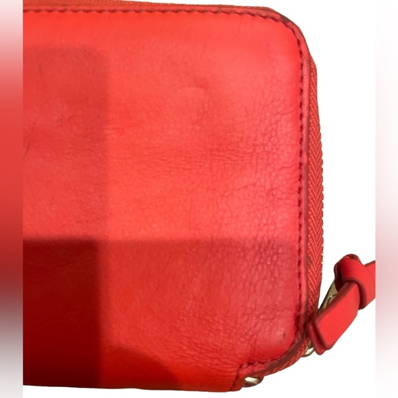Tory Burch Red Zip Wallet - Picture 5 of 10
